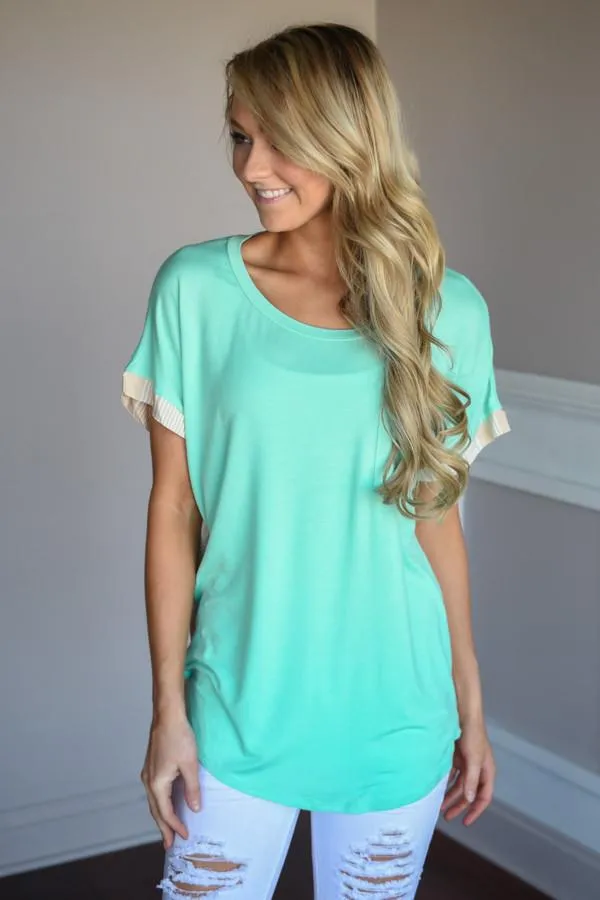 Mix It Up Top ~ Blue