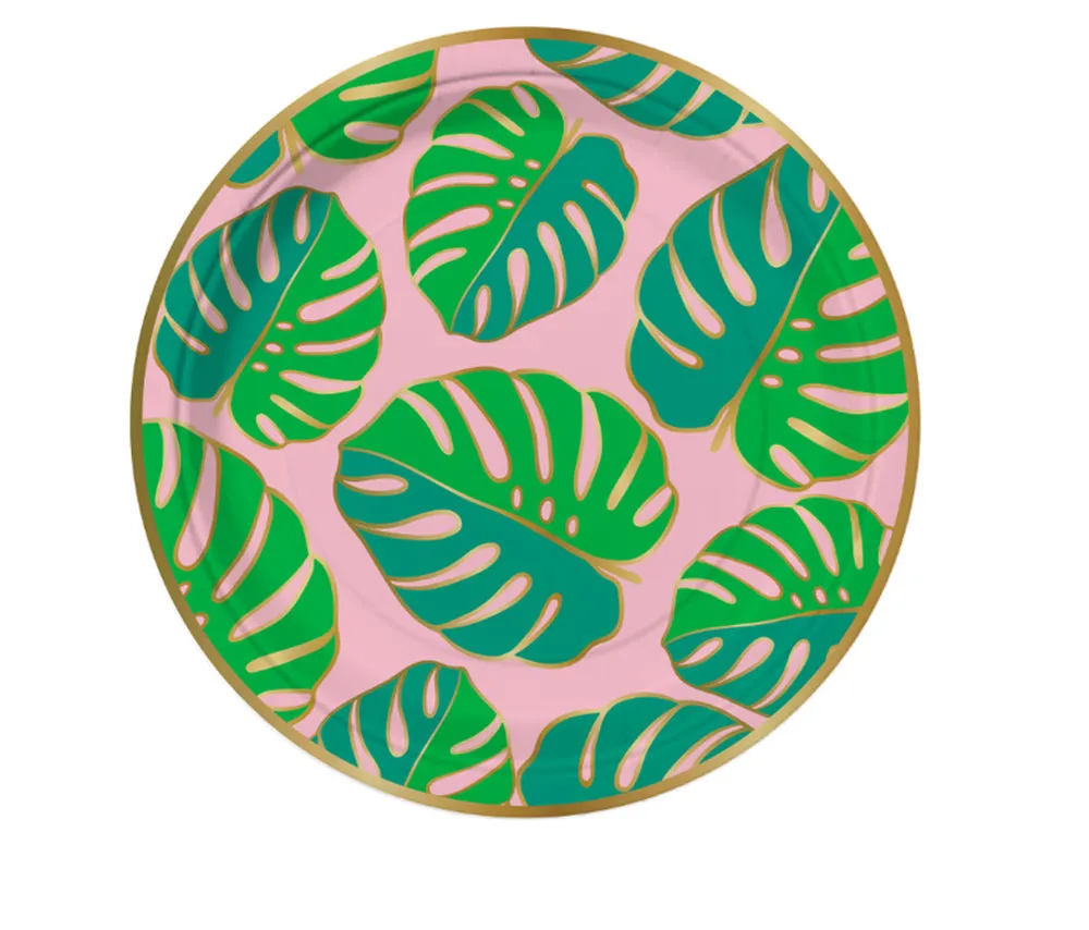 Monstera Tropical Resort Side Plates