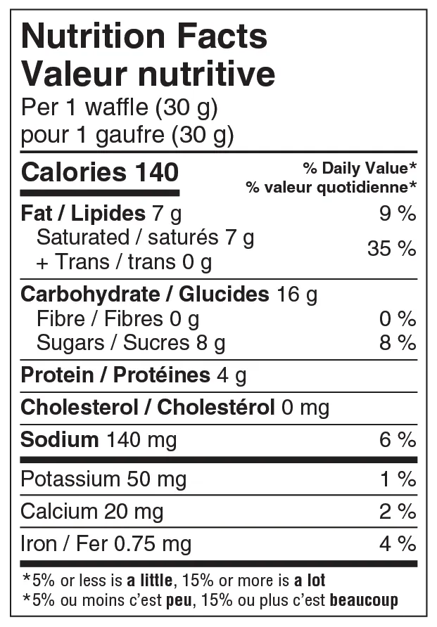 NAAK Ultra Energy Waffle - Vanilla (4pk)