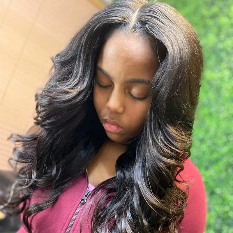 Natural Color Body Wave Micro Loop Hair Extension