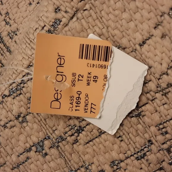 NWT, Badgley Mischka Metallic Tweed Skirt