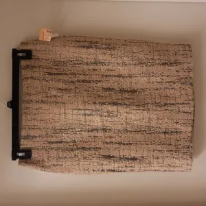 NWT, Badgley Mischka Metallic Tweed Skirt