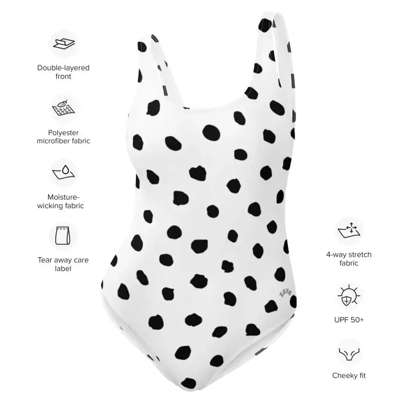 One-Piece Swimsuit Dotty