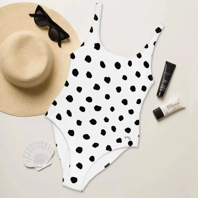 One-Piece Swimsuit Dotty