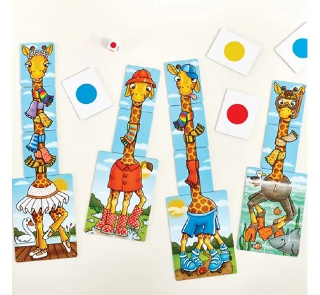 Orchard Toys Games - Giraffes in Scarves