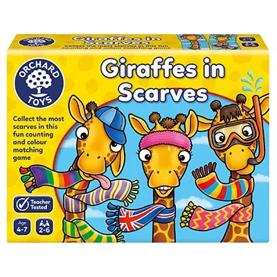 ORCHARD TOYS | Giraffes In Scarves Puzzle