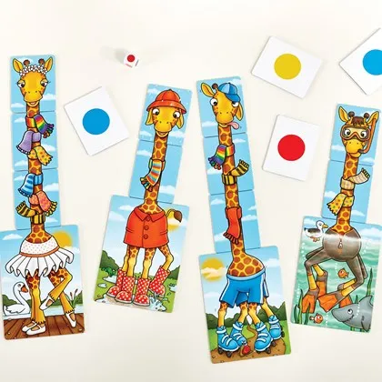 ORCHARD TOYS | Giraffes In Scarves Puzzle