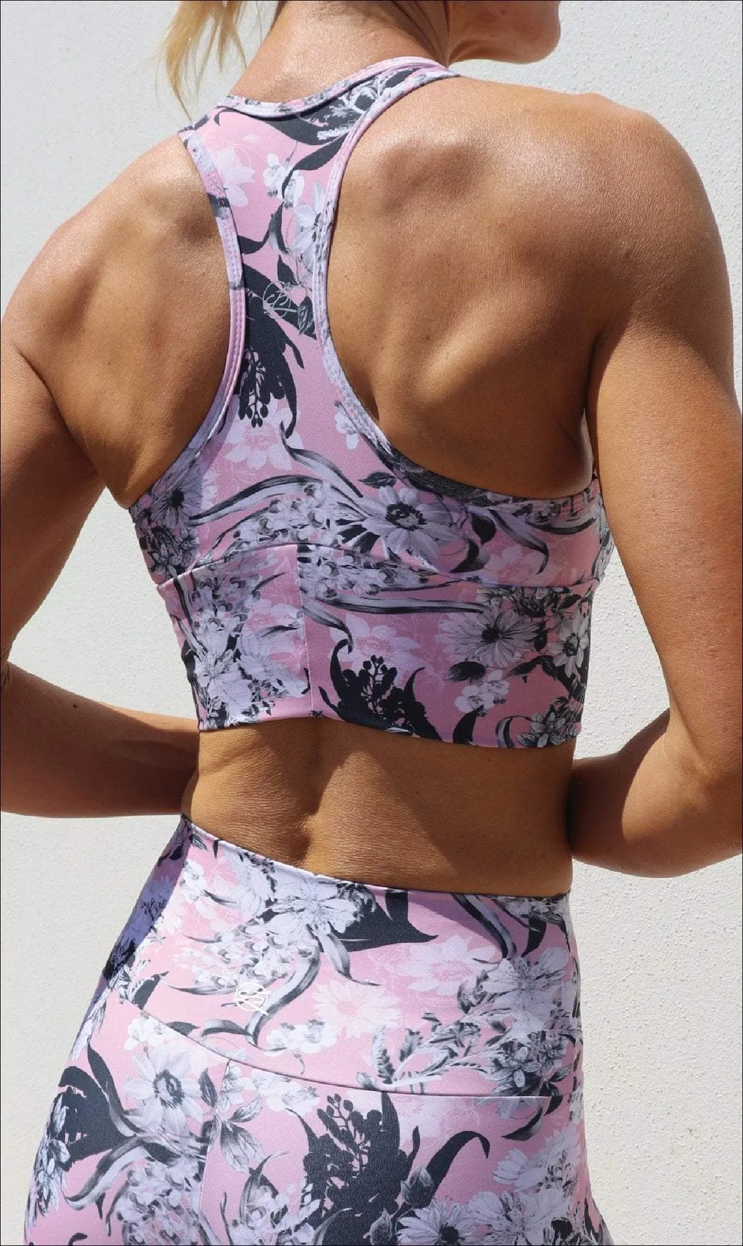 Oriental Bloom Body Luxe Racer Back Bra
