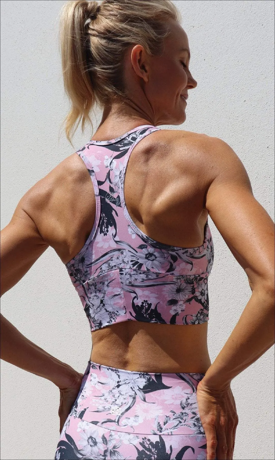 Oriental Bloom Body Luxe Racer Back Bra