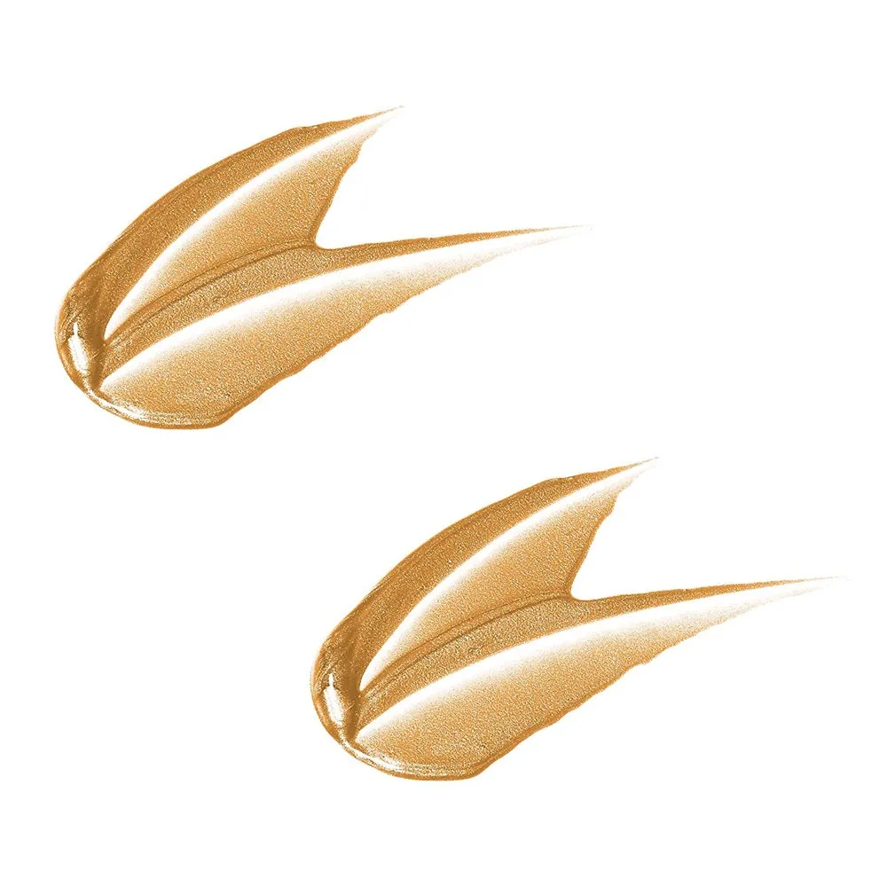 Pack of 2 Milani Metallic Lights Pearl Liquid Eyeshadow, Bronze Metal 01