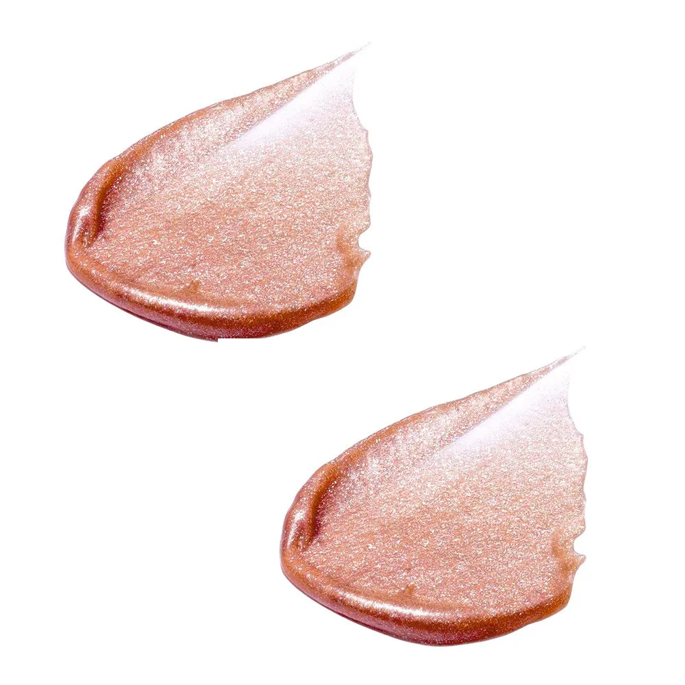 Pack of 2 Milani Metallic Lights Pearl Liquid Eyeshadow, Rose Foil 03