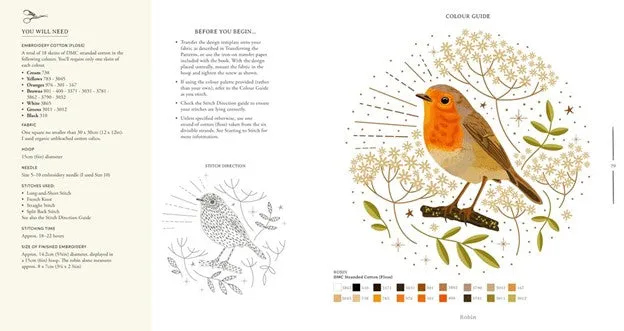 Paint with Thread : A Step-by-Step Guide to Embroider Through the Seasons