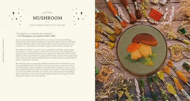 Paint with Thread : A Step-by-Step Guide to Embroider Through the Seasons