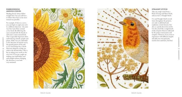 Paint with Thread : A Step-by-Step Guide to Embroider Through the Seasons