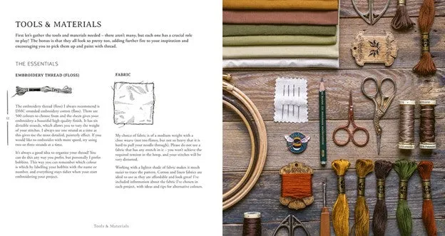 Paint with Thread : A Step-by-Step Guide to Embroider Through the Seasons