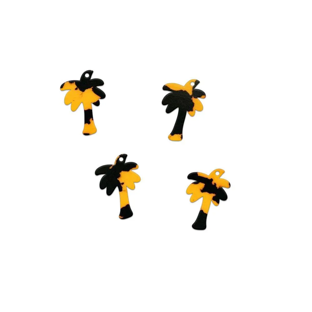 Palm Spring Charms - 4 Pairs