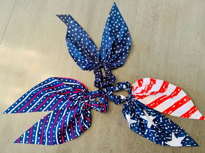 Patriotic Hair Scarf