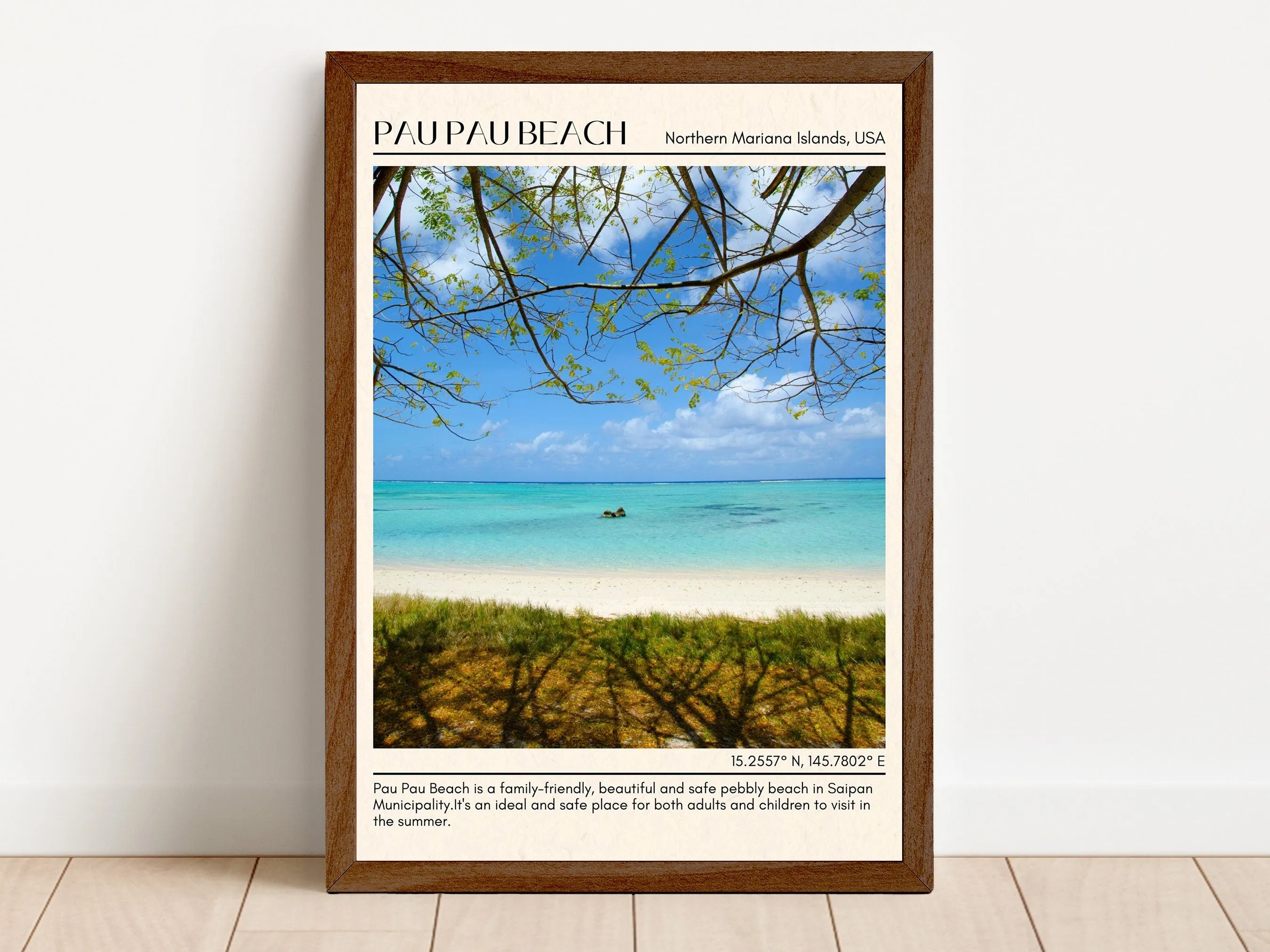 Pau Pau Beach Wall Canvas, USA