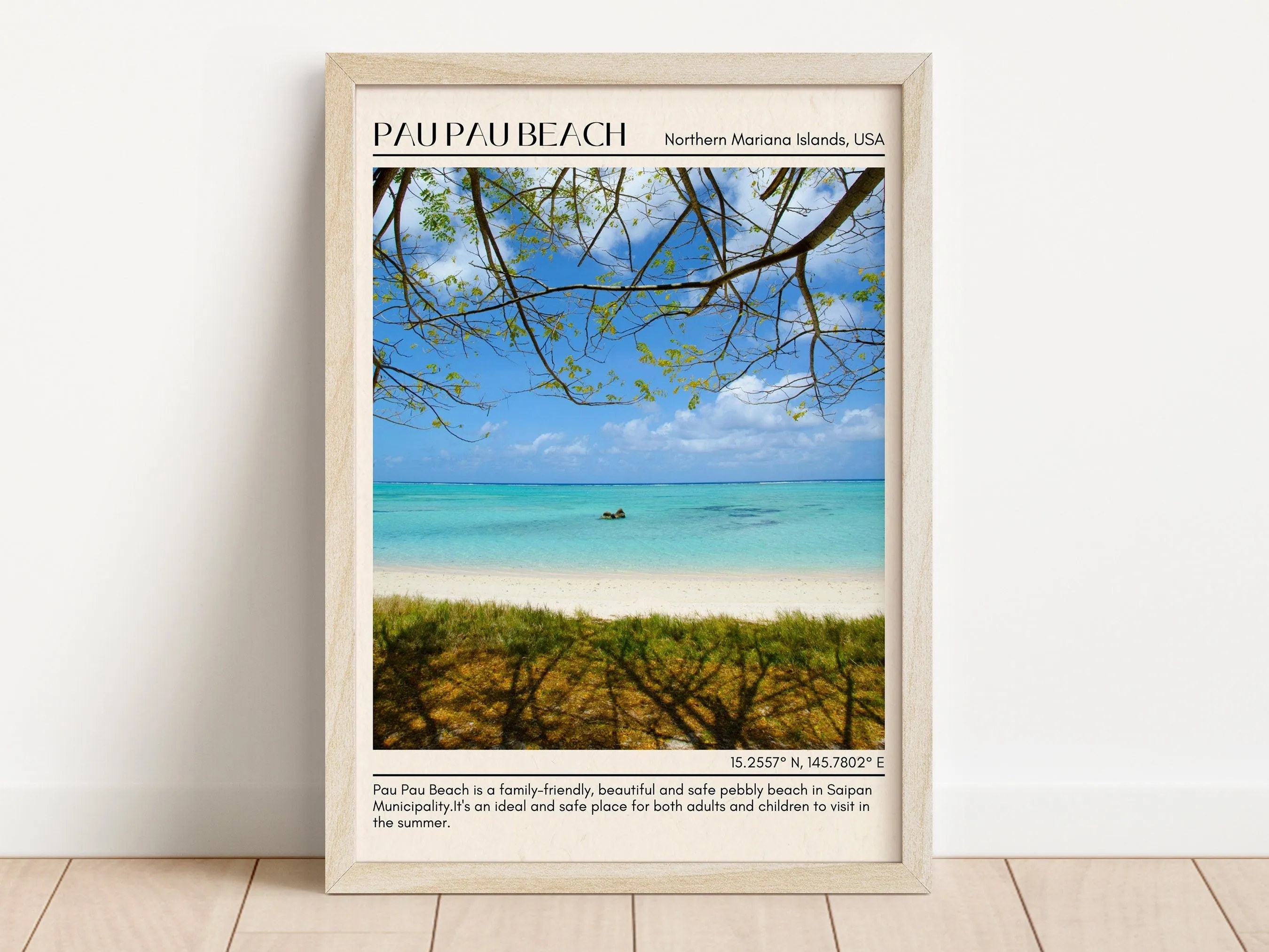 Pau Pau Beach Wall Canvas, USA