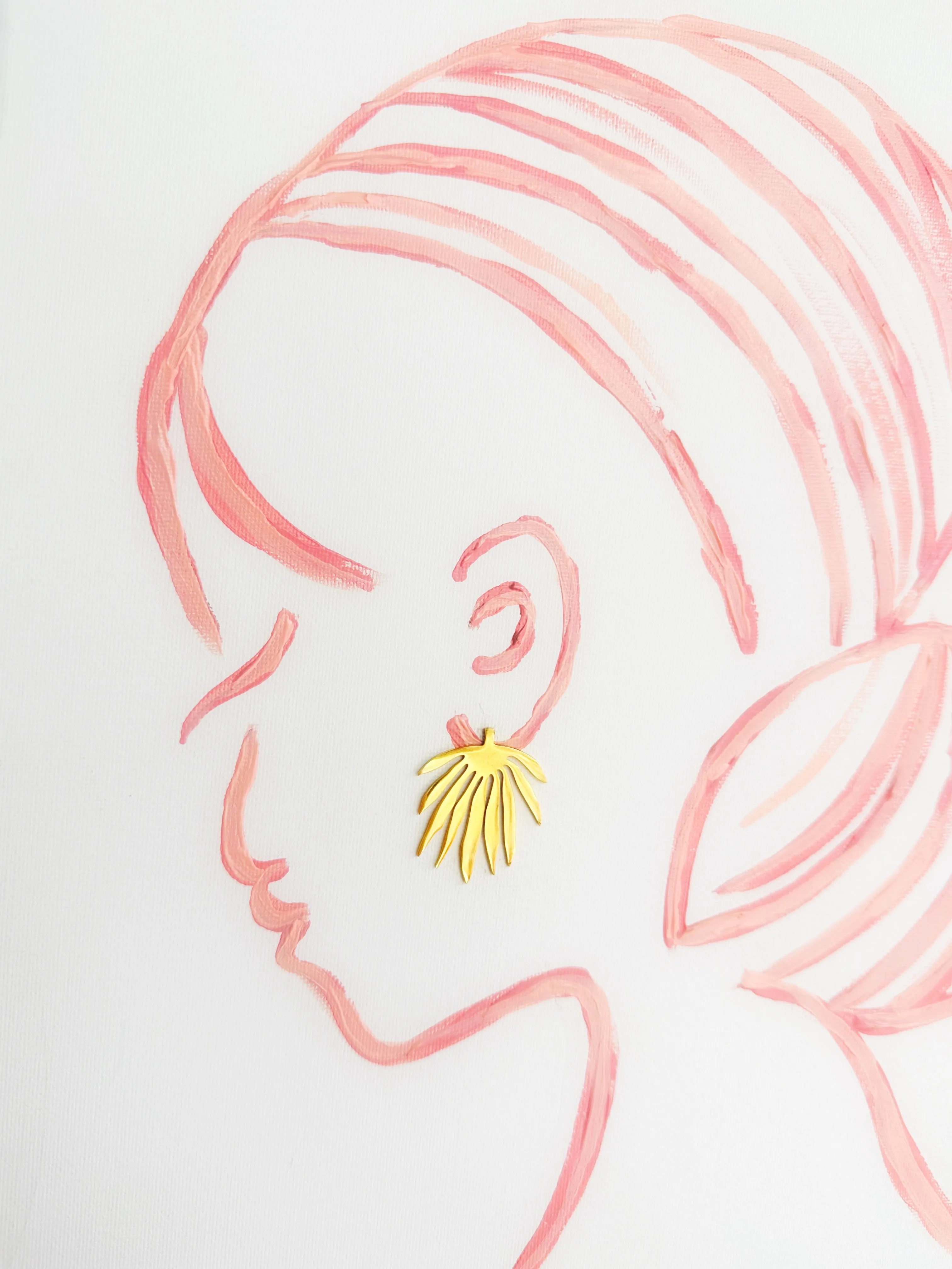 Perfectly Palm (Small Rhinestone 3)