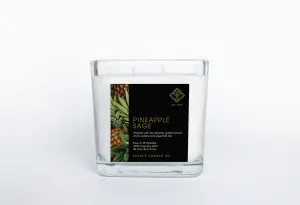 Pineapple Sage 100% Pure Soy Double Wick Candle