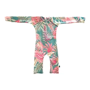 Pink Palm Full Suit