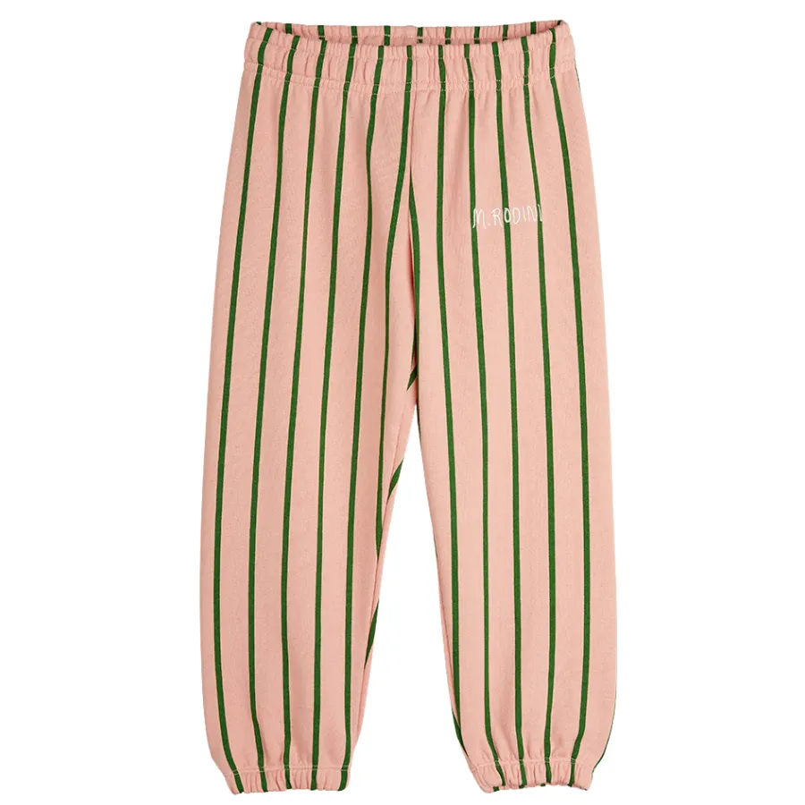 Pink Striped Joggers