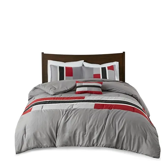 Pipeline Comforter Set (Red)