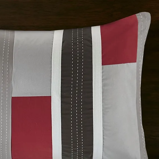 Pipeline Comforter Set (Red)