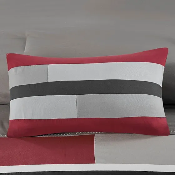 Pipeline Comforter Set (Red)