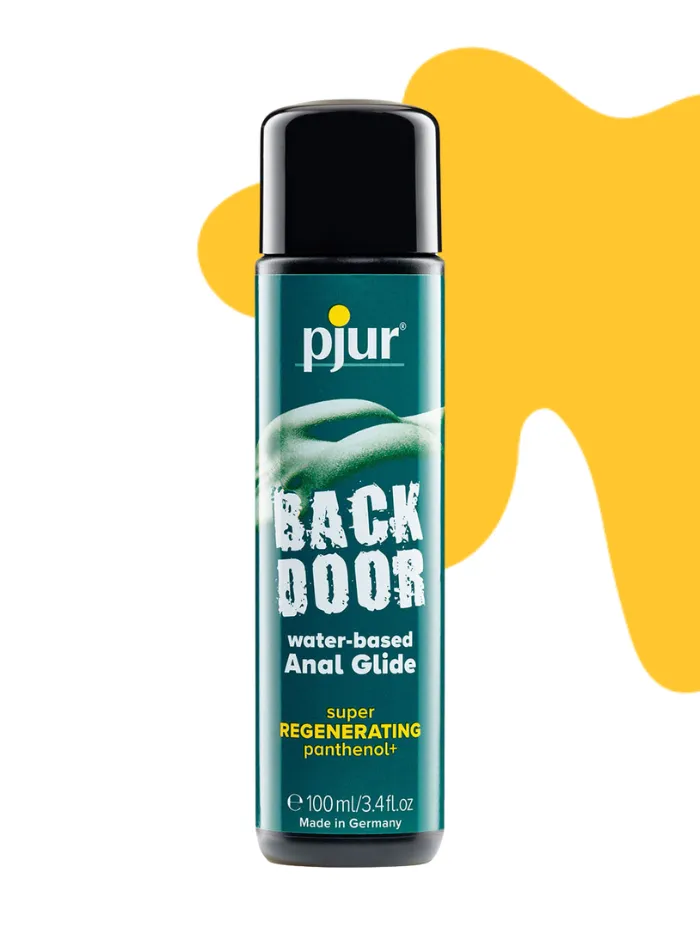 pjur BACK DOOR Comfort Water Based Anal Glide Lubricant with Super Regenerating Panthenol