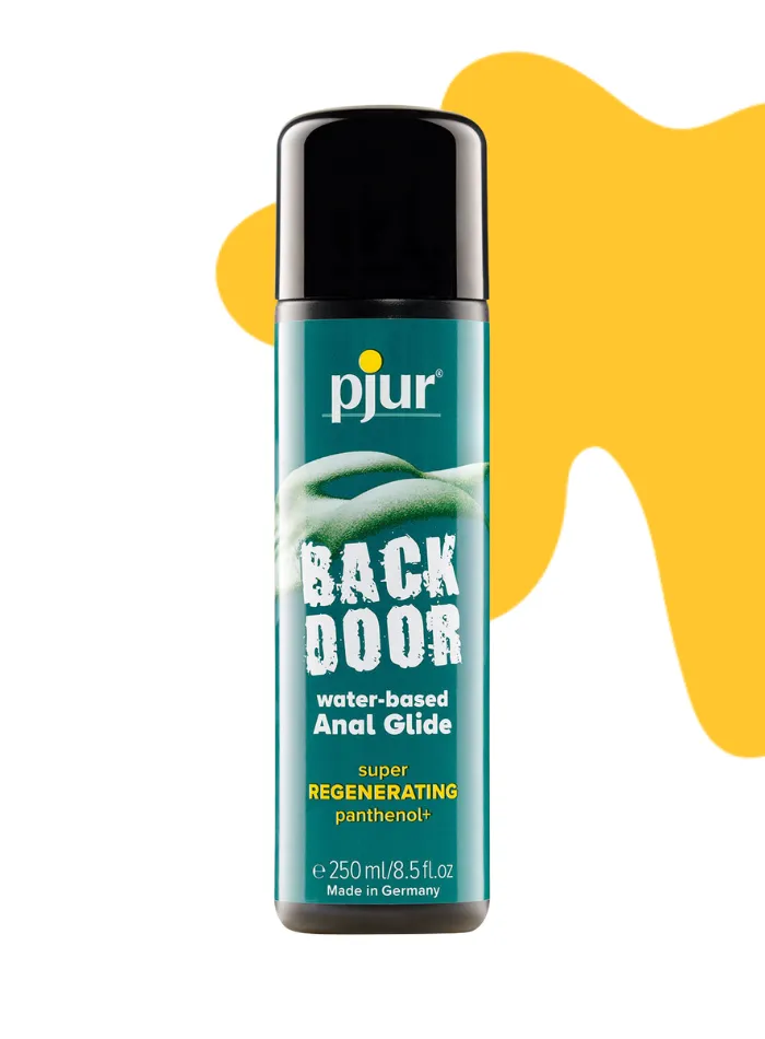 pjur BACK DOOR Comfort Water Based Anal Glide Lubricant with Super Regenerating Panthenol