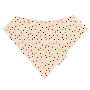 Polka Dot Christmas Bandana