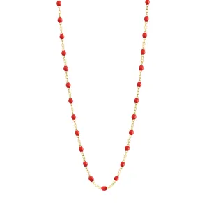 POPPY GIGI CLASSIC NECKLACE 24 INCH- 18K YELLOW GOLD