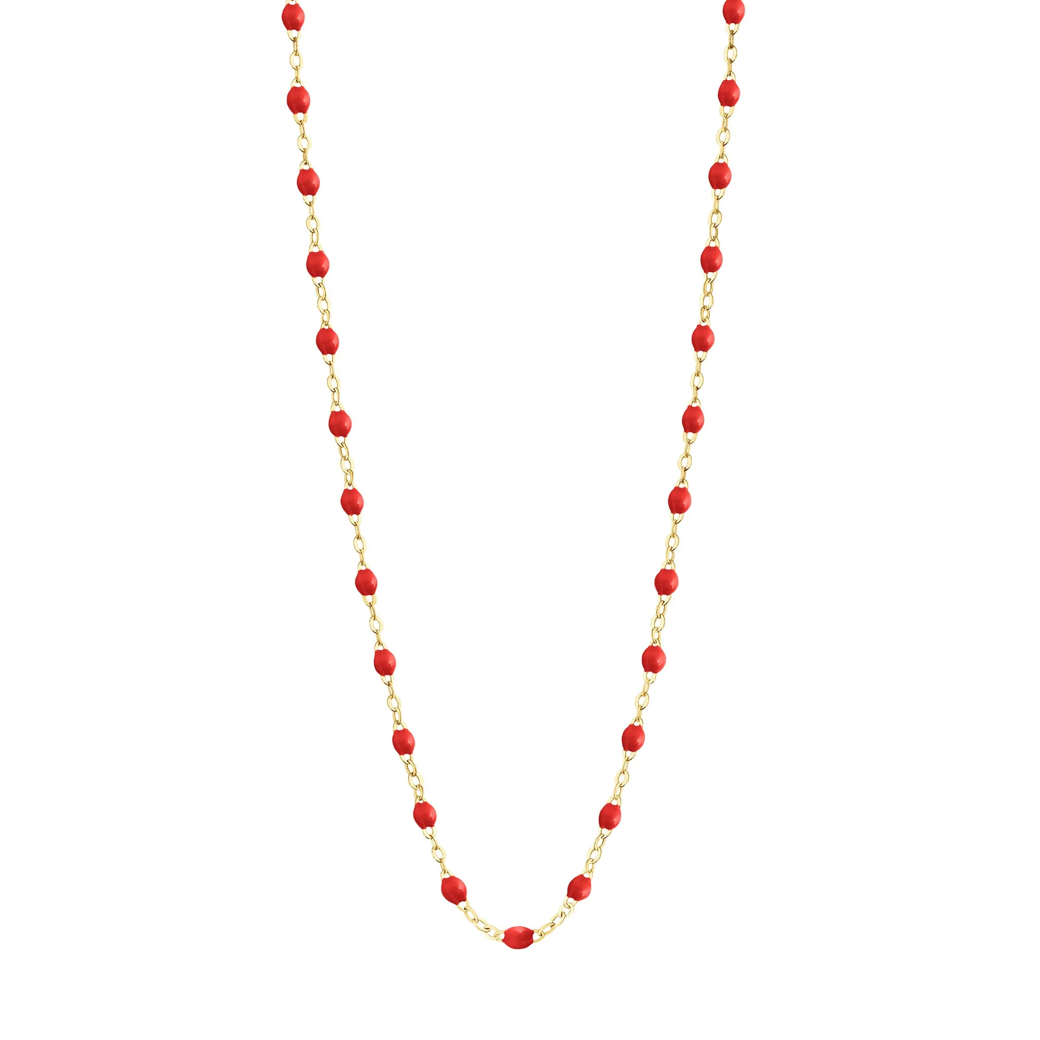 POPPY GIGI CLASSIC NECKLACE 24 INCH- 18K YELLOW GOLD