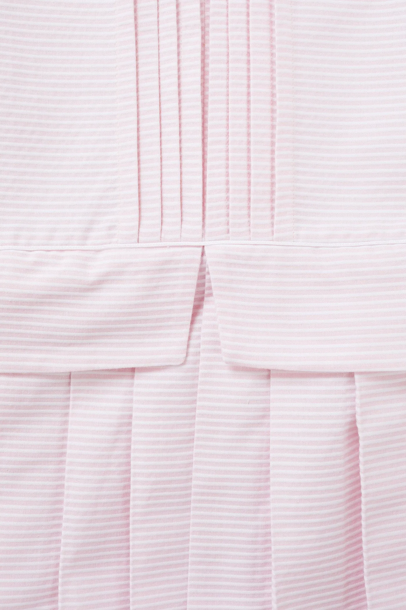 Pretzel Dress in Pink Stripes
