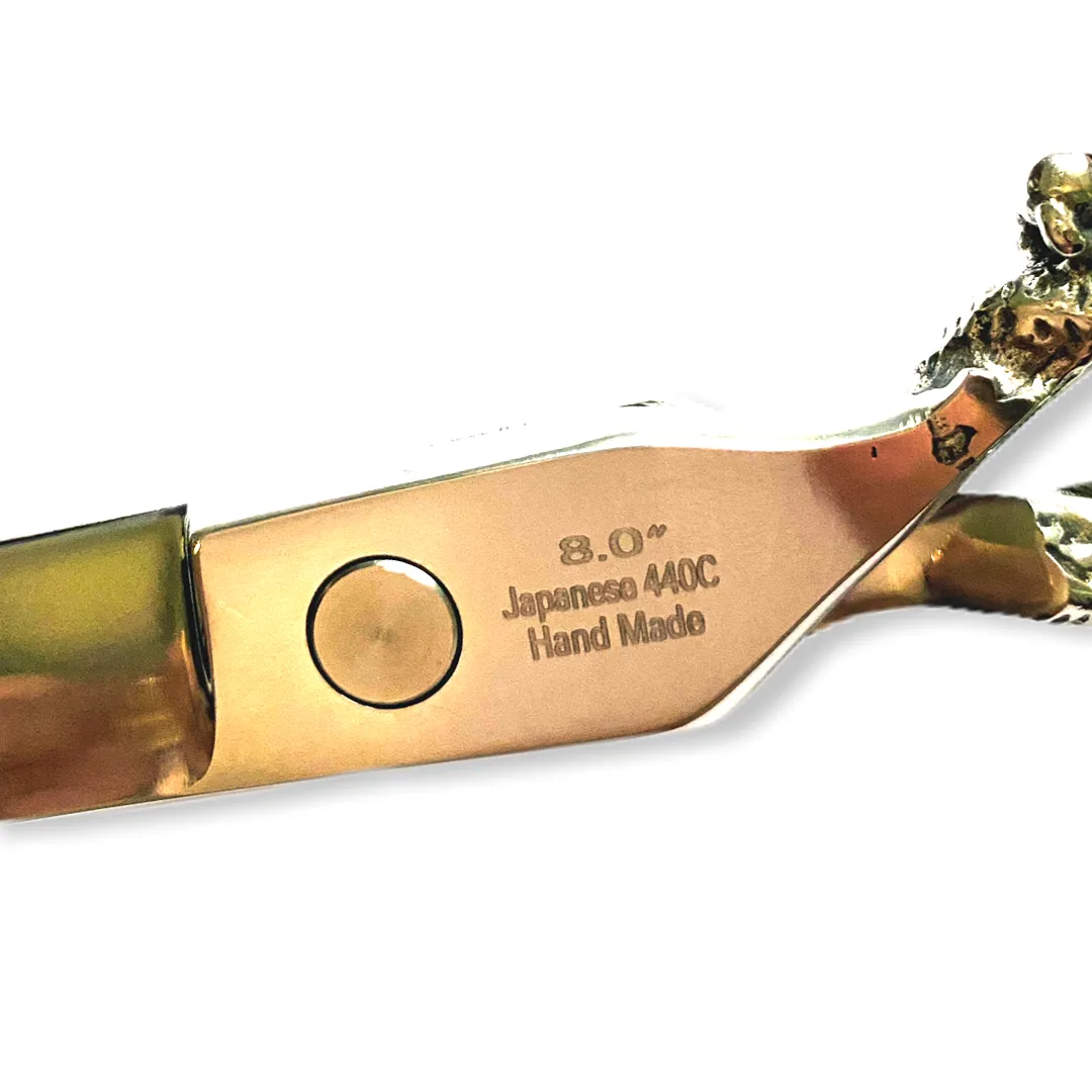 Professional dog grooming shears straight 8.0”