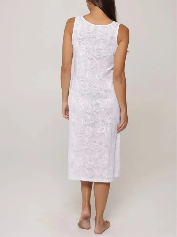 Ring Midi Dress - White FINAL SALE