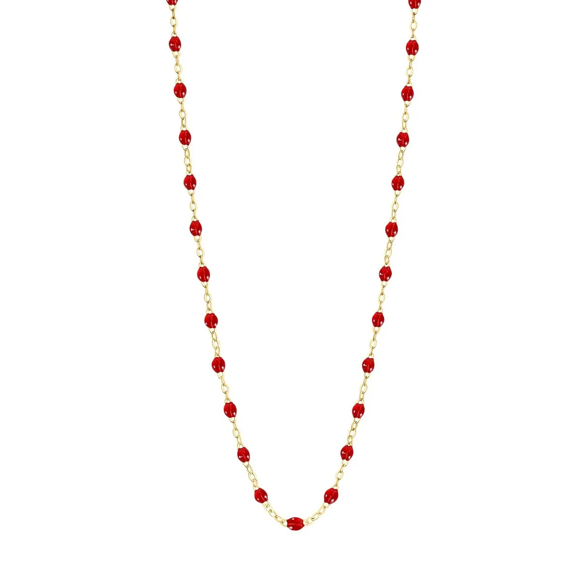 ruby gigi classic necklace 16.5 inch-18k yellow gold