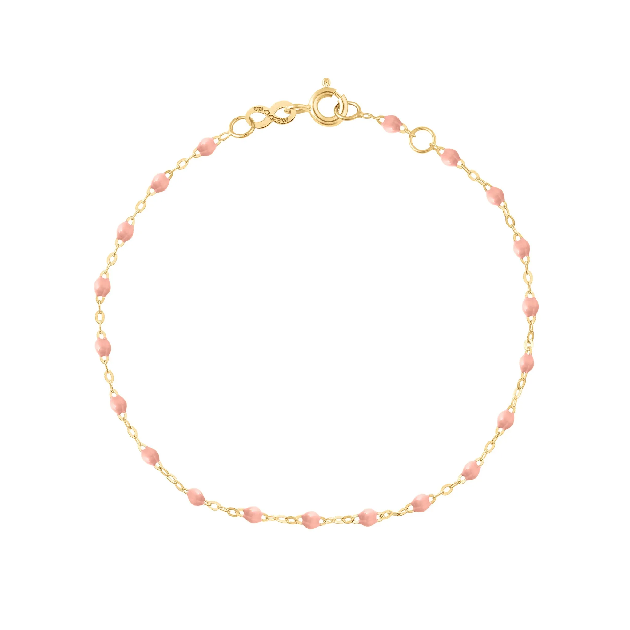 SALMON GIGI CLASSIC BRACELET-18K YELLOW GOLD