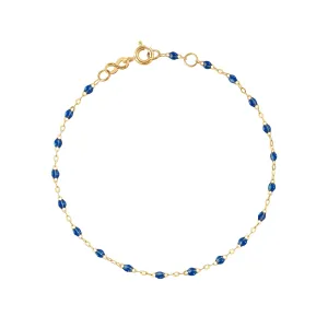 SAPPHIRE GIGI CLASSIC BRACELET-18K YELLOW GOLD