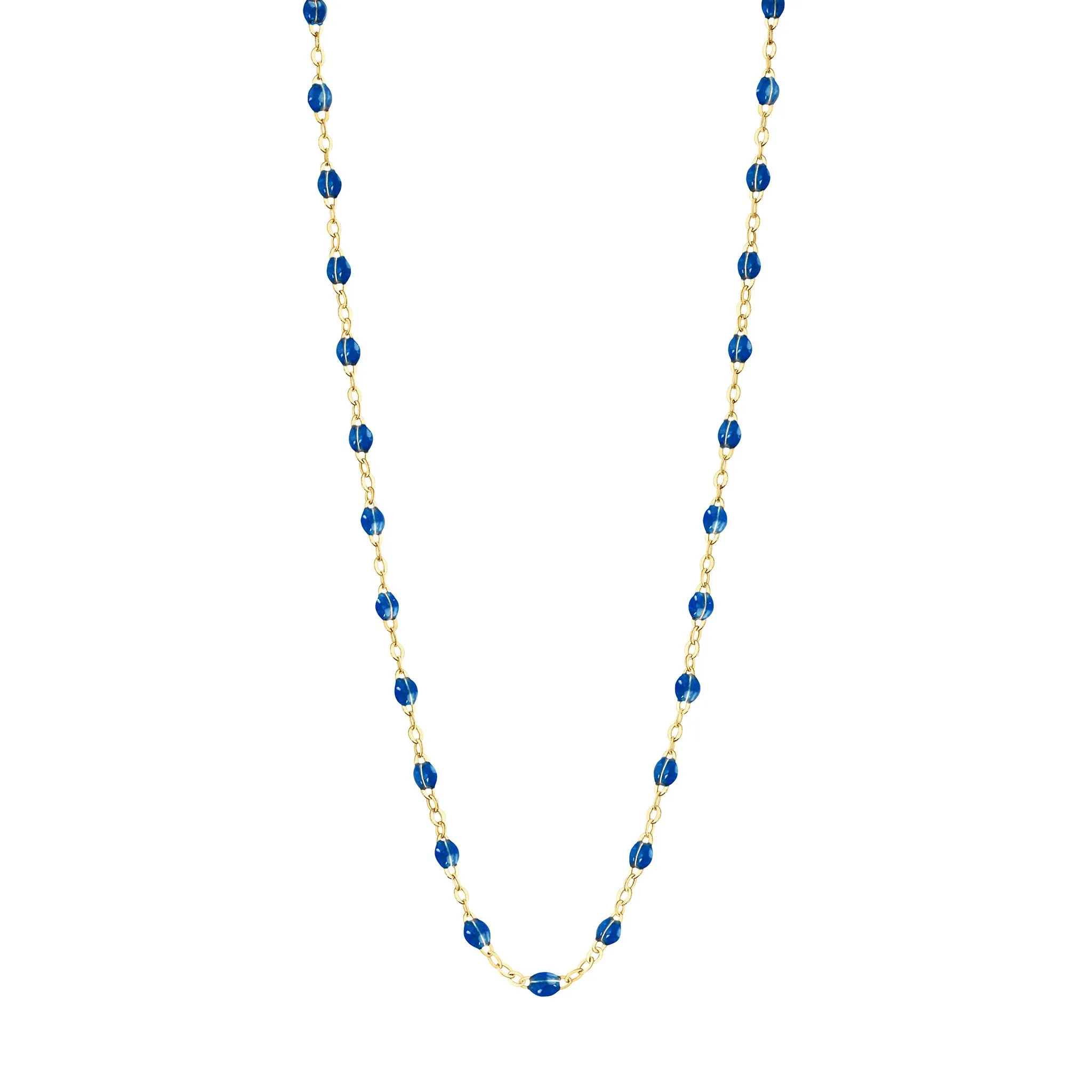 SAPPHIRE GIGI CLASSIC NECKLACE 16.5 INCH-18K  YELLOW GOLD