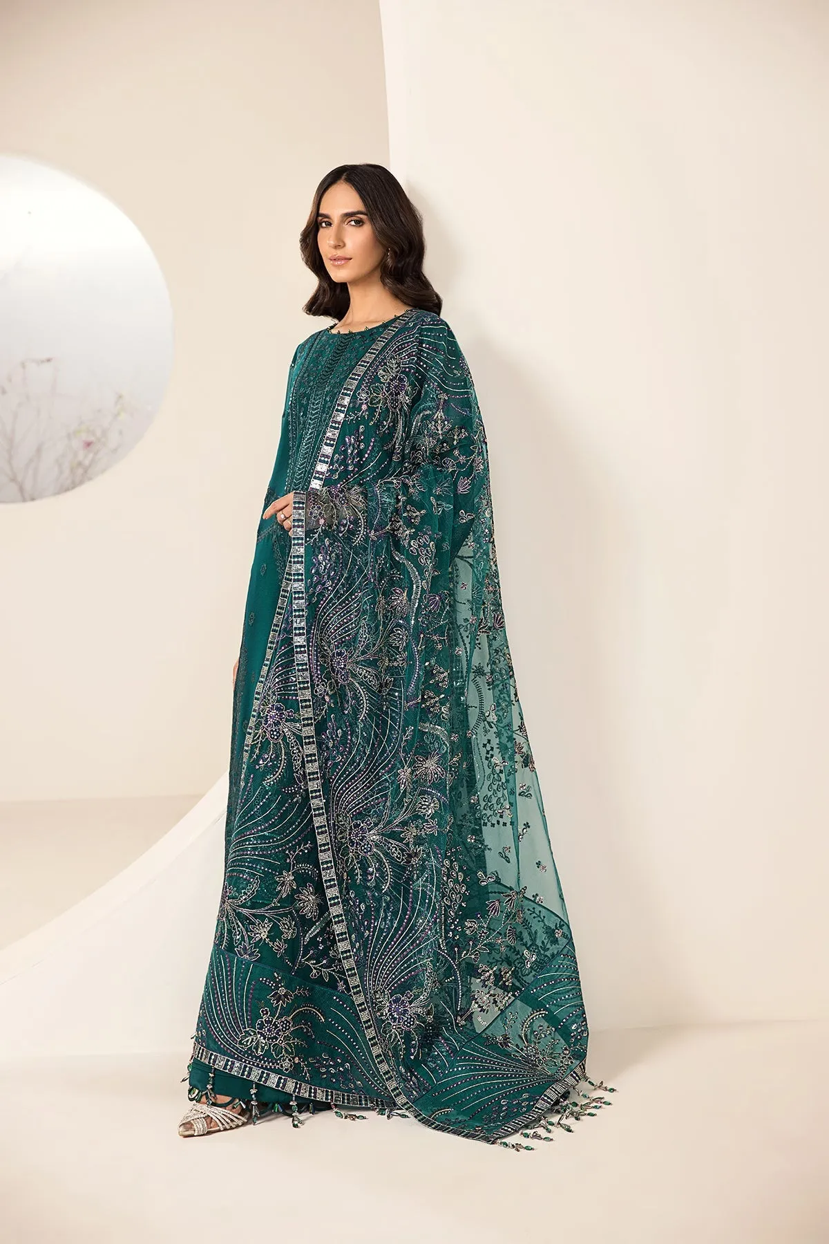 Sea Green Salwar Suit Embroidered Pakistani Salwar Kameez