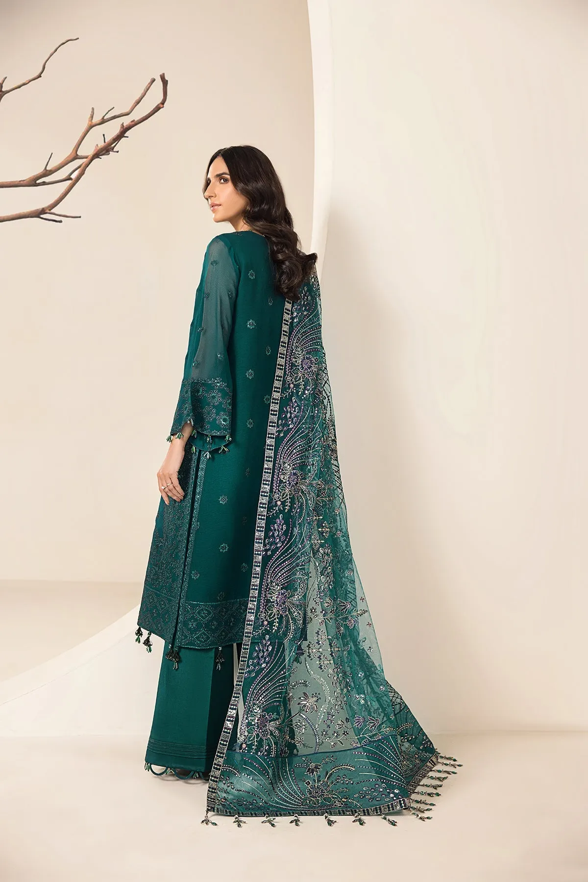 Sea Green Salwar Suit Embroidered Pakistani Salwar Kameez