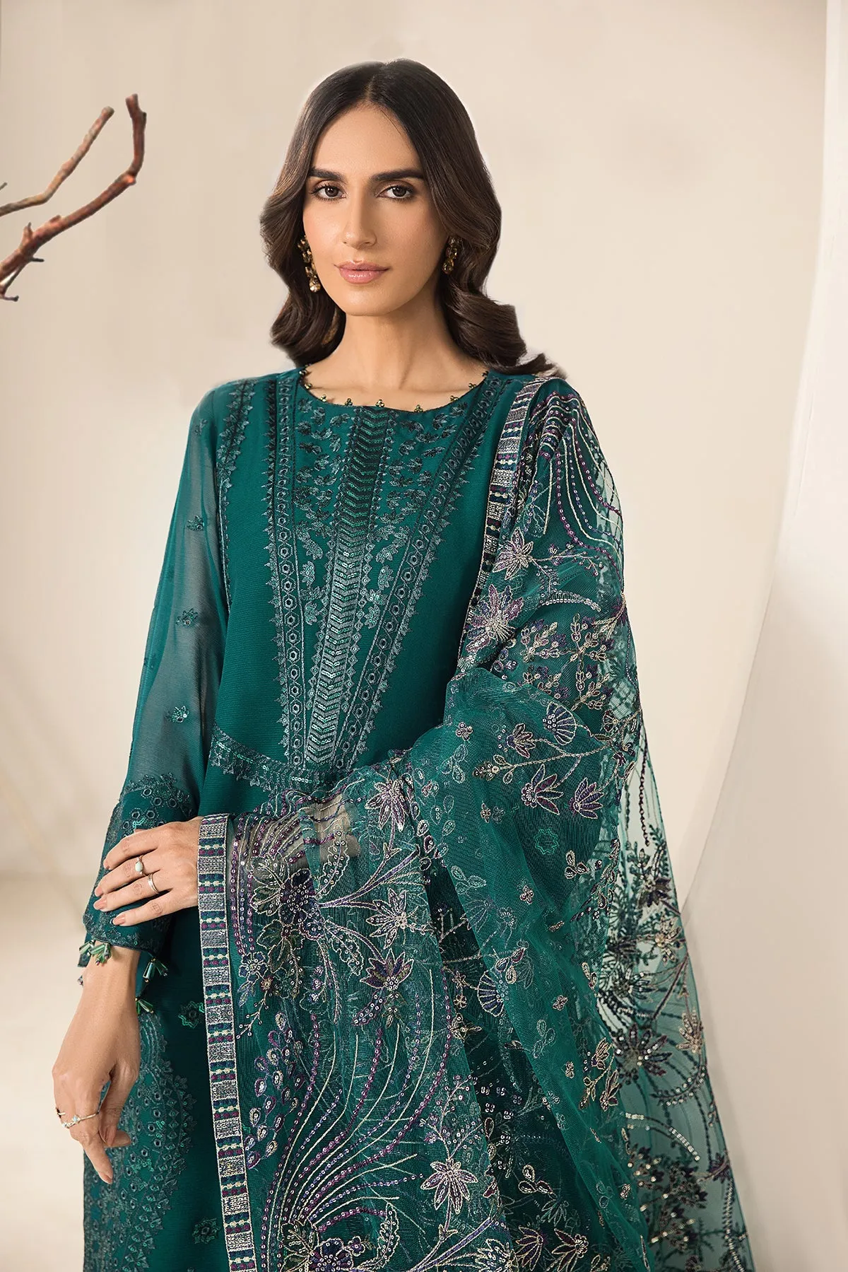 Sea Green Salwar Suit Embroidered Pakistani Salwar Kameez