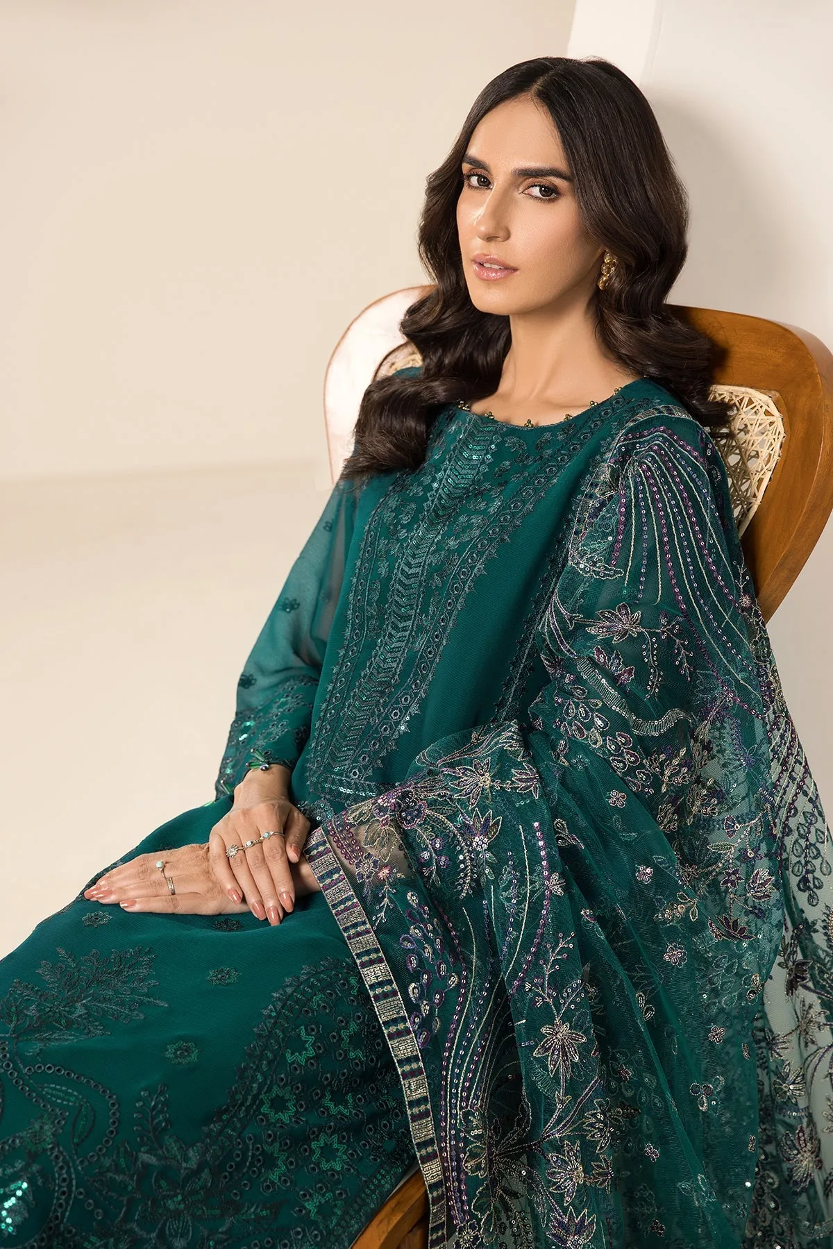 Sea Green Salwar Suit Embroidered Pakistani Salwar Kameez