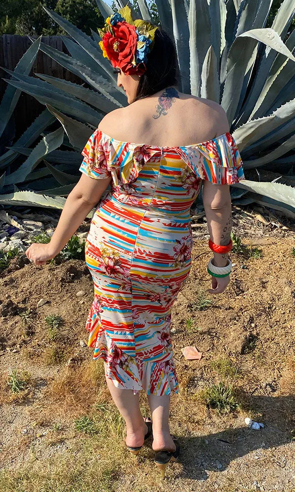 Señorita Linda Dress - Light Tropical
