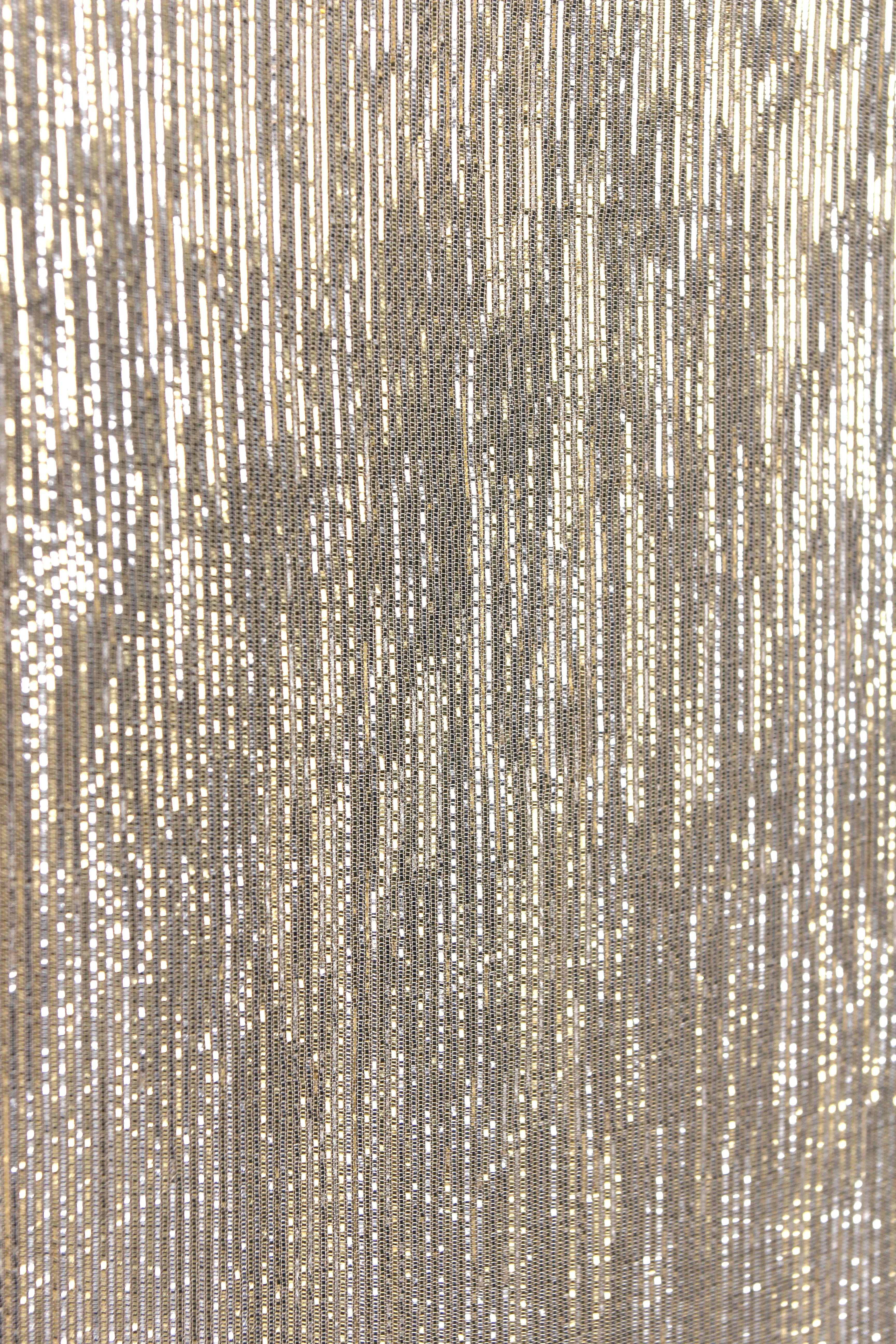 Silver Gold Metallic Cami Top