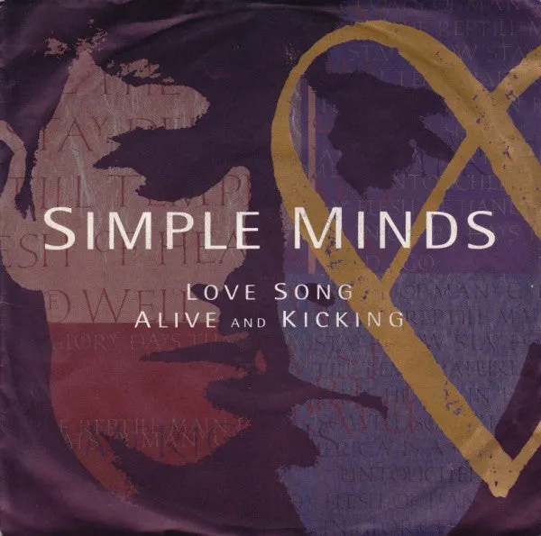 Simple Minds - Love Song / Alive and Kicking (7inch)