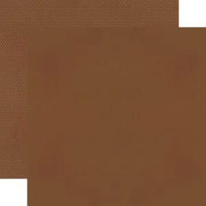Simple Stories - Color Vibe - Basics - 12x12 Single Sheet - Brown